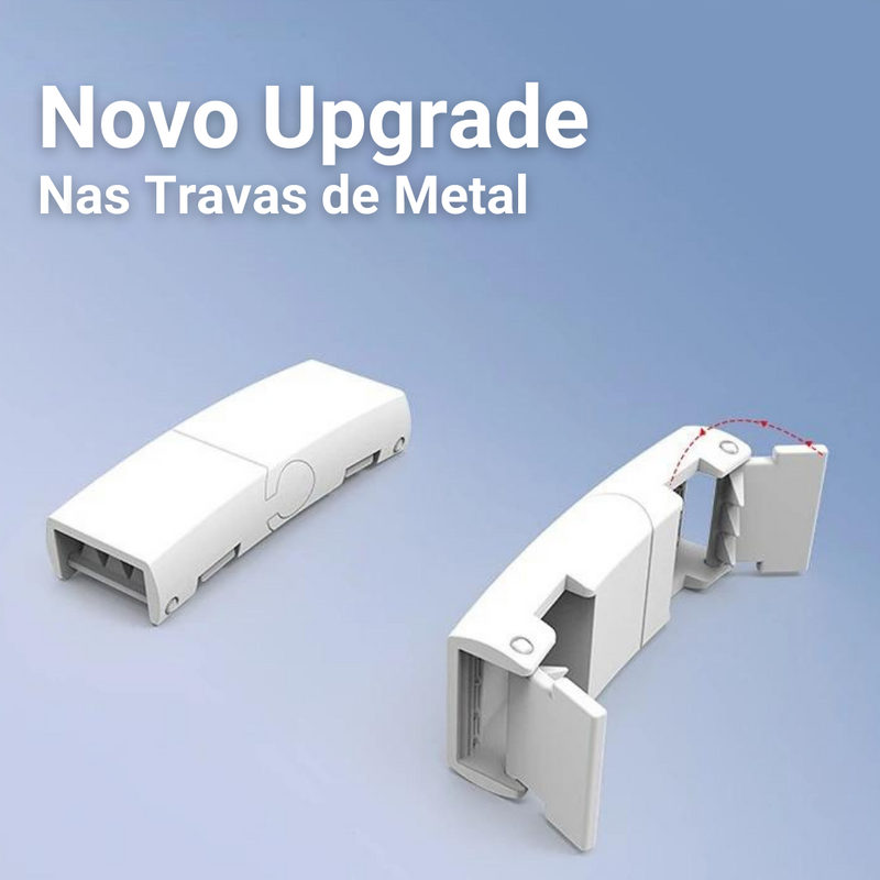 Trava Cadarço Metal Lock