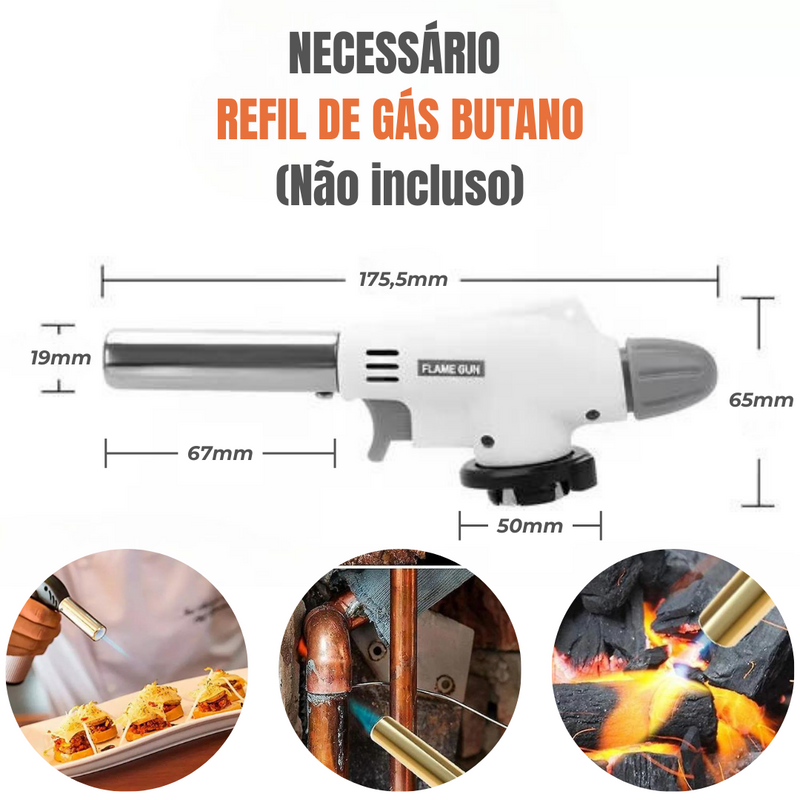 Maçarico Portátil Flame Gun